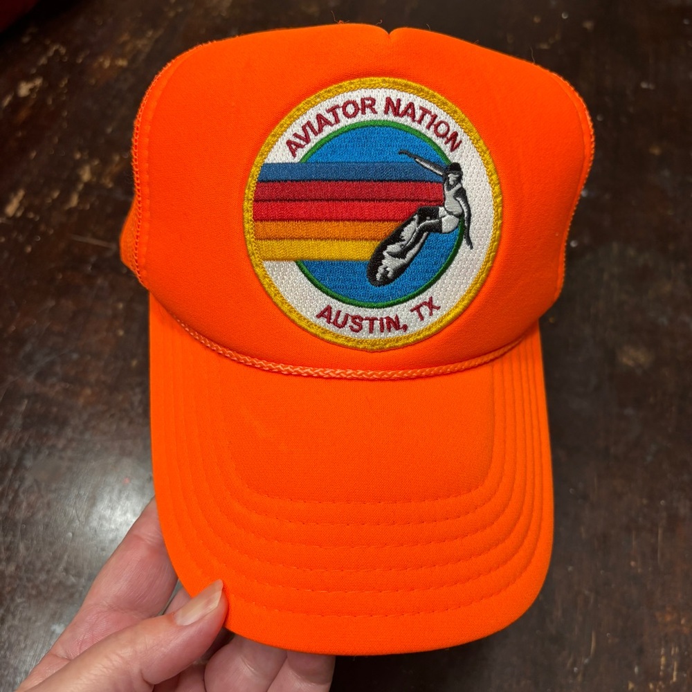 Aviator Nation Austin, Tx Trucker Hat/Cap Snapback View 4